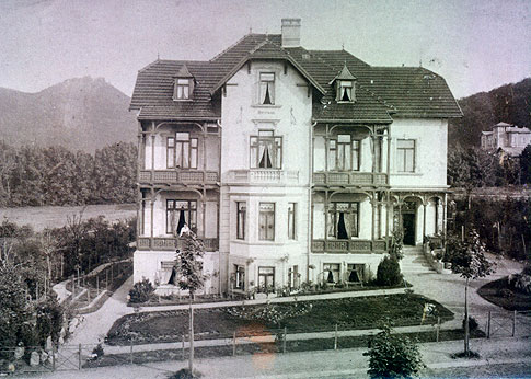 Hotel Rosenau um 1900